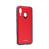 GLASS Case for SAMSUNG Galaxy A40 red