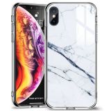 ESR Mimic- Marble case for Iphone XR white