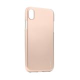 i-Jelly Case Mercury for Iphone XR ( logo hole)- rose gold