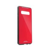 GLASS Case for SAMSUNG Galaxy S10 Plus red